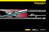 PROFESSIONAL AIRBRUSHES - anest-iwata.se · PROFESSIONAL AIRBRUSHES & COMPRESSORS - Product List 2017 Ed. n.1 March 2017 SHORT PAINT PASSAGE The gravity fed airbrushes have ... Airbrush