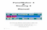 PanelMaker 4 Nesting 4 Manual - ProSail€¦ · ProSail 3 Contents Introduction 4 Units 5 Nesting 6 Compaction 12 Auto Nesting 15 Fabric 17 Plotting 25 Shaping : Panel Mode 34 Shaping