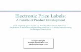 Electronic Price Labels - Antiope Price Labels: A Parable of Product Development (Talk originally given at joint UC Berkeley Haas School of Business Department of Mechanical Engineering