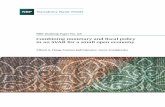 Combining monetary and fiscal policy in an SVAR for a ... · Economic Institute Warsaw, 2013 NBP Working Paper No. 168 Combining monetary and fiscal policy in an SVAR for a small