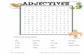 MES-English.com - worksheets - adjectives · adjectives big pretty fun strong little ugly boring weak fast heavy tall adjectives slow light short MES-English.com ...