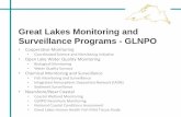 Great Lakes Monitoring and Surveillance Programs - …// GLNPO Water Quality Surveys • Program Purpose: Monitoring and Surveillance is intended to fulfill provisions of the Great
