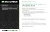 Traffic Steering: Considerations, Alternatives, and ... Traffic Steering: Considerations, Alternatives, and Solution Requirements An Industry Whitepaper Introduction to OpenStack Networking