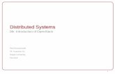 Distributed Systems - cs.rutgers.edupxk/417/notes/content/06r-OpenStack.pdfDistributed Systems ... Rutgers University Fall 2014 1 . OpenStack Overview •OpenStack is an Infrastructure