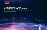 The ImpacT of open IoT Labs - GSMA · Huawei and Nokia, also see Open IoT ... industries to start developing products and commissioning ... and so on.” THE IMPACT OF OPEN IOT LABS