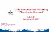 “Planning to Succeed” - mdscbsa.org project oriented. ... – Others adults doing small jobs allow Den Leader/ASMs to focus more on the Scouts. TIP: ... Planning to Succeed