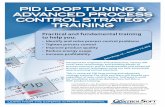 PID LOOP TUNING & ADVANCED PROCESS …WEB...PID LOOP TUNING & ADVANCED PROCESS CONTROL STRATEGY ... You’ll learn the best practices and techniques for process ... ADVANCED PROCESS