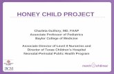 HONEY CHILD PROJECT - University of Texas System Red...HONEY CHILD PROJECT Charleta Guillory, MD, FAAP Associate Professor of Pediatrics Baylor College of Medicine Associate Director