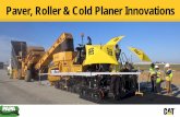 Paver, Roller & Cold Planer Innovations - pa-asphalt.org PAPA_Mansell.pdfPaver, Roller & Cold Planer Innovations. ... the age of the perceptual smart machine is a key trend—and will