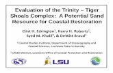 Evaluation of the Trinity – Tiger Shoals Complex: A Potential … ·  · 2013-01-18Evaluation of the Trinity – Tiger Shoals Complex: A Potential Sand Resource for Coastal Restoration