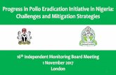 Progress in Polio Eradication Initiative in Nigeria ...polioeradication.org/wp-content/uploads/2017/11/NigeriaUpdate_IMB... · Progress in Polio Eradication Initiative in Nigeria: