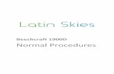 Beechcraft 1900D Normal Procedures - …entrenamientoltk.weebly.com/uploads/4/0/2/4/40241617/b...Normal Procedures – Beechcraft 1900D