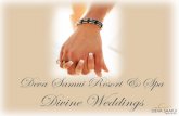 Deva Samui Devine Weddings - SiteMinder 55,500.-The Romantic Thai Tradition package provides a Traditional Buddhist ceremony set along a white sandy beach Before the ceremony please