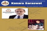 Kanara Saraswatrups.net/kanara/forms/KSApril10final.pdfKanara Saraswat Vol. 91, No.4, April 2010 5 Letters to the Editor Dear Editor: In his otherwise excellent article "Swami Ramavallabhdas