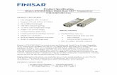 Finisar FTLX3871MCCxx 10G Multi-Protocol Fixed … SELECTION Product Part Number Channel Spacing FTLX3871MCCxx 100 GHz ITU-T grid FTLX3871MCCxx Product Specification Finisar Corporation