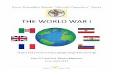 THE WORLD WAR I - copernico.gov.it · The Balkan Wars of 1912–1913 increased ... The royal couple was touring the city in an open car, ... with the operational level maneuvers.