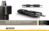 MMA Hydraulic Cylinders - tecnoflexpe.com.br · 2 Parker Hannifin Cylinder Division Europe Catalogue HY07-1210/UK 'Mill Type' Cylinders MMA Series Contents Page Design Features and