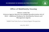 Office of Multifamily Housing of Multifamily Housing Notice: ... Case Study Shawn applied for ... of the unit and leaves Jason as the sole household member.