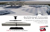 Wausau Tile Architectural Concrete Pavers & … with a ground, ... the frame legs. 4- Set block-out frame to final grade by tapping on ... Tile Architectural Concrete Pavers & Accessories