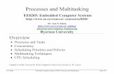 Processes and Multitasking - Ryerson University courses/ee8205/lectures/Processes... G. Khan Embedded Computer Systems–EE8205: Processes and Multitasking ...