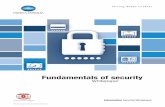 Fundamentals of security - KONICA MINOLTA Slovakia · Fundamentals of security ... Unlike conventional PCs, the controllers built into Konica Minolta products use the operating system