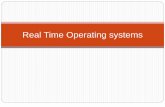 Real Time Operating systems - UniBgrobotics.unibg.it/teaching/srt/pdf/04_RTOperatingSystems.pdf · Fundamentals of Concurrency ... In general, real-time operating systems must provide: