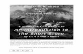 A Student’s Companion to An Introduction to the Short Story · An Introduction to the Short Story / 1 ... except for Leo Tolstoy, ... Find reasons from the story that support the