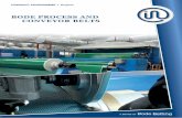 BODE PrOcess aNd cONveyOr Belts - Bode Belting · A continuous inspection process is ... Fabric 0 grey Fabric 1,8 mm 2 kg -20°C / + 90°C 0,2 8 N/mm 60 mm 80 mm 162°C ... BODE process