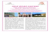 SILK ROAD SAFARI - Outback 4WD tours and four wheel … · SILK ROAD SAFARI China, Kyrgyzstan and Uzbekistan ... Travel in the footsteps of Genghis Khan, ... In his youth he served