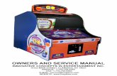 OWNERS AND SERVICE MANUAL - Alpha-Omega ... OWNERS AND SERVICE MANUAL INNOVATIVE CONCEPTS IN ENTERTAINMENT INC. 10123 MAIN STREET, CLARENCE, NY 14031 SERVICE: 1-716-759-0360 FAX: 1-716-759-0884