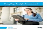 Using Pega for Agile Government - nascio.org Pega for Agile... · 2 Pega’s unique model-driven architecture gives government agencies the power they need to implement solutions