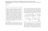Optimal and robust digital current controller synthesis for ... and robust digital current controller synthesis for vector-controlled induction motor drive systems L.Umanand S.R. Bhat