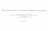 Foundations of Description Logics - Institut AIFB - … ·  · 2014-02-27we delve into considerations about di erent notions of semantic alikeness ... semantical impact. ... modal