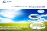 POWER Electronics Solutions - PSL Assemblies | Power ...€¦ · POWER Electronics Solutions Products & Services. IGBT & BIPOLAR STACKS, SUB-SYSTEM ASSEMBLY SERVICES ENGINEERED HEATSINK