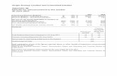 Origin Energy Limited and Controlled Entities Results for ... · Origin Energy Limited and Controlled Entities ... Remuneration Report and Operating and Financial Review for ... C5