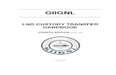 LNG CUSTODY TRANSFER HANDBOOK - giignl.org · Energy of the gas displaced by the ... ENCLOSURE 2: LNG AND NATURAL GAS ... This handbook is based on the measurement methods
