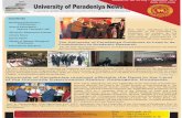 Volume 04, No. 09 July – September 2011 ISSN 2012 … 2012-5356 Volume 04, No. 09 July – September 2011 University of Peradeniya News Universityof PeradeniyaNews Web: Statistics