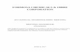 FORMOSA CHEMICALS & FIBRE CORPORATION Governance/2017 Annual... · FORMOSA CHEMICALS & FIBRE CORPORATION ... For Purified Terephthalic Acid ... profits in materials such as high gloss