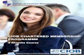 theccm.co.uktheccm.co.uk/courses/wp-content/uploads/CIOB CMP Brochure.pdflearning site (Moodle) so that you can start your programme. COURSE DELIVERY It is a live online programme