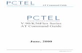 AT Command Guide - HP® Official Siteh10032. · 3 AT Command Guide V90K56DOCATC11A Introduction This manual describes the AT commands for PCTEL modems. AT Command Format A command