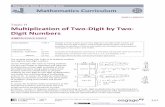 Topic H Multiplication of Two-Digit by Two- Digit Numbers fro… ·  · 2013-10-07Multiplication of Two-Digit by Two-Digit Numbers . 4.NBT.5, 4.OA.3, ... multiplication of two-digit
