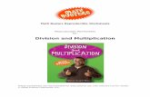 Division and Multiplication - Enslow Publishing ·  · 2015-02-17Math Busters Division and Multiplication reproducible worksheets are designed to ... Example: 22 3 Step 1: Multiply