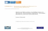 National Minorities and Migration in Armenia, Azerbaijan ... · CARIM EAST – CONSORTIUM FOR APPLIED RESEARCH ON INTERNATIONAL MIGRATION Co-fi nanced by the European Union National