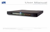 User Manual - PS Audio of Contents PowerPlay IPC-8000 and IPC-9000 4826 Sterling Drive, Boulder CO 80301 15-052-01-1-DOM-B PH: 720.406.8946 service@psaudio.com ©2010 PS Audio International