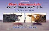 16th annual Skor Simmentals - Transcon Livestocktransconlivestock.com/uploads/198catalog.pdf · 16th annual Skor Simmentals Red & Black Bull Sale ... RECKLESS 4E BLACK POLLED ...