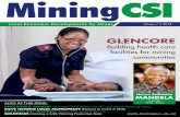 CSI · CSI Local Economic Developments by Mines Volume 7 • 2014 ANGLOGOLD ASHANTI Allocates R418 Million for SLP and Labour Sending Areas ... Creating a Safe,