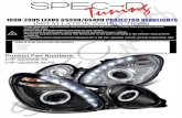 1998-2005 lEXUS GS300/GS400 PROJECTOR … lEXUS GS300/GS400 PROJECTOR HEADllGHTS INSTALLATION INSTRUCTIONS TOOLS AND SUPPLIES REQUIRED …