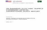 ISLAMABAD ELECTRIC SUPPLY COMPANY (IESCO)pdf.usaid.gov/pdf_docs/PBAAD573.pdf · ECNEC - Executive ... For a major electric distribution utility like the Islamabad Electric Supply