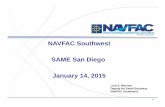 NAVFAC Southwest SAME San Diego January 14, 2015samesandiego.org/wp-content/uploads/2015/01/January2015NavFacSmall...NAVFAC Southwest SAME San Diego January 14, 2015 1. ... number