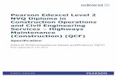 Pearson Edexcel Level 2 NVQ Diploma in Construction ... · Operations in the Workplace 215 ... Pathway 4 – Pearson Edexcel Level 2 NVQ Diploma in Construction Operations and Civil